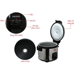 NỒI CƠM ĐIỆN CÔNG NGHIỆP 5.4 LÍT CUCKOO CR-3021S - SẢN XUẤT TẠI HÀN QUỐC