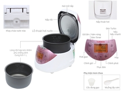 NỒI CƠM ĐIỆN TỬ CUCKOO CR-0631F 1.0L - SẢN XUẤT TẠI HÀN QUỐC