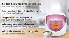 NỒI CƠM ĐIỆN TỬ CUCKOO CR-0631F 1.0L - SẢN XUẤT TẠI HÀN QUỐC