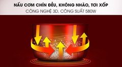 NỒI CƠM ĐIỆN TỬ CUCKOO CR-0631F 1.0L - SẢN XUẤT TẠI HÀN QUỐC