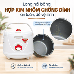 Nồi Cơm Điện Cuckoo CR-1021 1.8L 650W – Nhập Khẩu Hàn Quốc