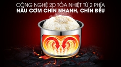 Nồi cơm điện Cuckoo CR-1021 1.8L (Sản xuất tại Hàn Quốc)