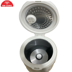 Nồi cơm Kim Cương KC-1.8LG 1.8L nắp gài – Lòng nhôm trắng – Có vỉ hấp