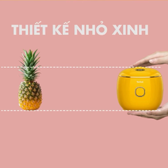 Nồi cơm điện tử Mini Tefal POP RK5352Y0 màu vàng (0.7L) – Nhỏ gọn, nấu đa món
