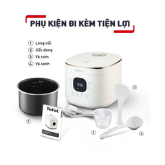 Nồi cơm điện tử Mini Tefal Rice Mate RK515168 -  0.7L