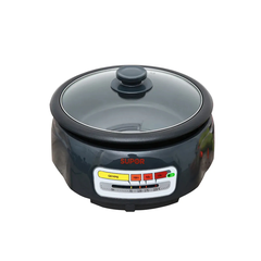 Nồi Lẩu Điện Supor HFK26EVN-130 (4 Lít) – 1300W, Chống Dính, Nắp Kính