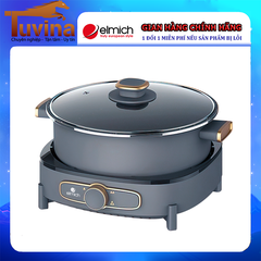 Nồi lẩu nướng điện đa năng Elmich
