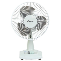 Quạt bàn CHING HAI HD601 24W cánh 23cm – Nhỏ gọn, mát đều cho bàn học & bàn làm việc