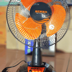 Quạt Bàn Senko BX1212 40W – 3 Cánh 29cm, Lồng Mạ Crom