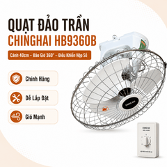 Quạt Đảo Trần ChingHai HB9360B Cánh 40cm – Công Suất 54W