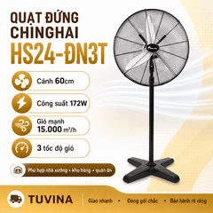 Quạt Đứng ChingHai HS24-ĐN3T Cánh 60cm Công Suất 172W