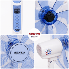 Quạt Đứng Remote Senko DR1608 65W – 7 Cánh 39cm