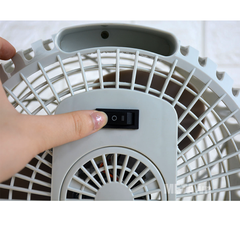 Quạt hộp mini CHINGHAI HD606 24W cánh 23cm – 2 tốc độ gió, gọn để bàn, mát đều