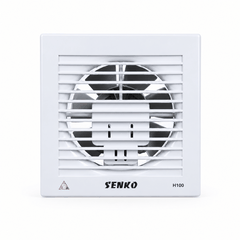 Quạt Hút Tường Senko H100 25W Cánh 10cm, Hút 1 Chiều