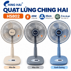 Quạt Lửng Ching Hai HS802 49W – 3 Cánh 35cm, 3 Tốc Độ