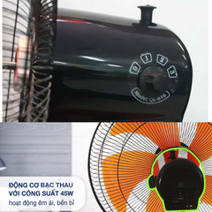 Quạt lửng LIFAN QL-616 40cm 45W 3 tốc độ | BH 12T