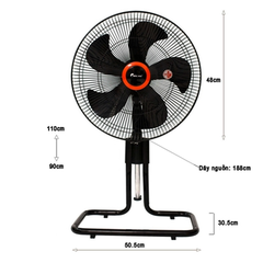 Quạt sàn CHINGHAI FF2317: Gió khỏe cho phòng rộng, quán ăn & cửa hàng