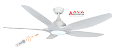Quạt trần đèn trang trí QT03-T-01 - Trắng sang trọng