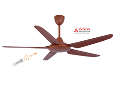 Quạt Trần QT05-G-02 Gỗ Tự Nhiên – Điều Khiển Từ Xa, Động Cơ DC