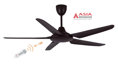 Quạt Trần QT05-N-01 Nâu Cà Phê – Điều Khiển Từ Xa, Động Cơ DC