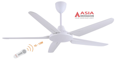 Quạt Trần QT05-T-01 Trắng Sang Trọng – Điều Khiển Từ Xa, Động Cơ DC