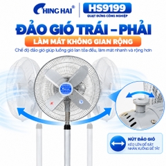 Quạt Đứng Công Nghiệp CHING HAI HS9199 112W – 4 Cánh Nhôm 45cm