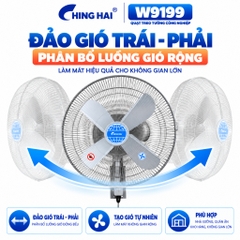 Quạt Treo Công Nghiệp CHING HAI W9199 112W – 4 Cánh Nhôm 45cm
