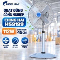 Quạt Đứng Công Nghiệp CHING HAI HS9199 112W – 4 Cánh Nhôm 45cm
