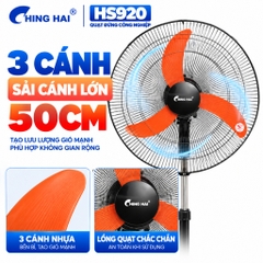 Quạt Đứng Công Nghiệp CHING HAI HS920 105W – 3 Cánh 50cm