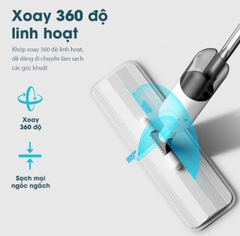 Cây lau nhà SAMONO phun sương đa năng SCM001 Trắng