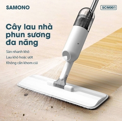 Cây lau nhà SAMONO phun sương đa năng SCM001 Trắng