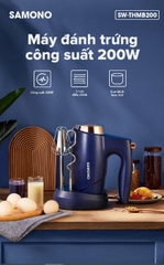 Máy đánh trứng SAMONO công suất 200W SW-THMB200