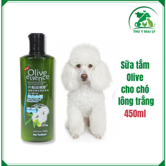 Sữa tắm Olive cho chó mèo - 450ML (Chó lông trắng/Chó lông nâu/Trị ve rận/Dưỡng lông chó/Dưỡng lông mèo)