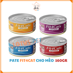 Pate Fit4cat cho mèo - lon 160GR