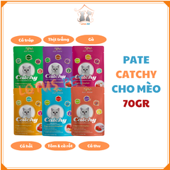 Pate Catchy cho mèo - Gói 70GR