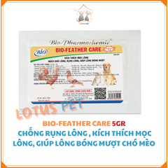 BIO-FEATHER CARE Chống Rụng Lông , Kích Thích Mọc Lông, Giúp Lông Bóng Mượt Chó Mèo