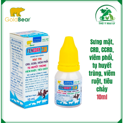 FENCOXY 718 ( Đặc trị sưng mặt, crd,ccrd, viêm phổi, tụ huyết trùng, viêm ruột tiêu chảy) - 10ml