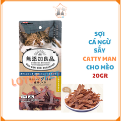 Sợi cá ngừ sấy Catty Man cho mèo - 20GR