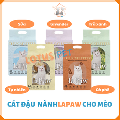 Cát vệ sinh Tofu đậu nành Lapaw cho mèo - 6L