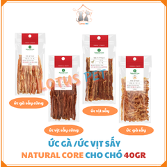 Ức gà / ức vịt sấy NATURAL CORE cho chó - 40GR
