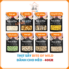 Thịt sấy Bite of Wild dành cho chó mèo - 40GR