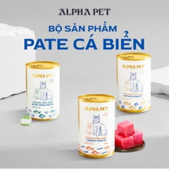 Pate Alpha Pet cho chó mèo - lon 400GR