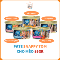 Pate Snappy Tom cho mèo - lon 85gr