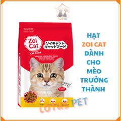 Hạt Zoi Cat cho mèo trưởng thành 1kg & bao 20kg