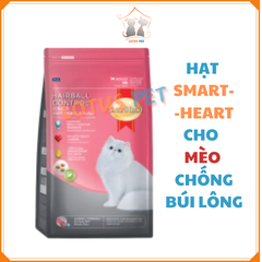 Thức ăn hạt SmartHeart dành cho mèo giúp chống búi lông