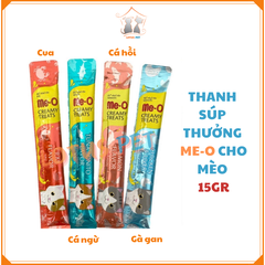 Kem Súp thưởng Me-O Creamy Treat - thanh 15gr - Sốt thưởng cho mèo