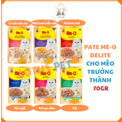 Pate Me-O Delite cho mèo - 70gr