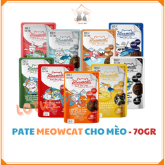 Pate Meowcat dành cho mèo - 9 vị (80gr)