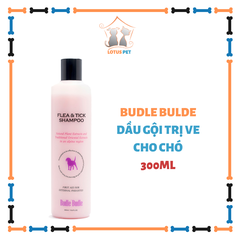 Budle'Budle - Dầu gội trị ve cho chó mèo - 300ml