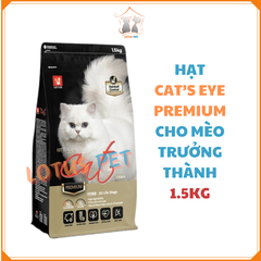 [Date 4/2025] Hạt Cat's Eye Premium - Mèo trưởng thành - 1.5KG